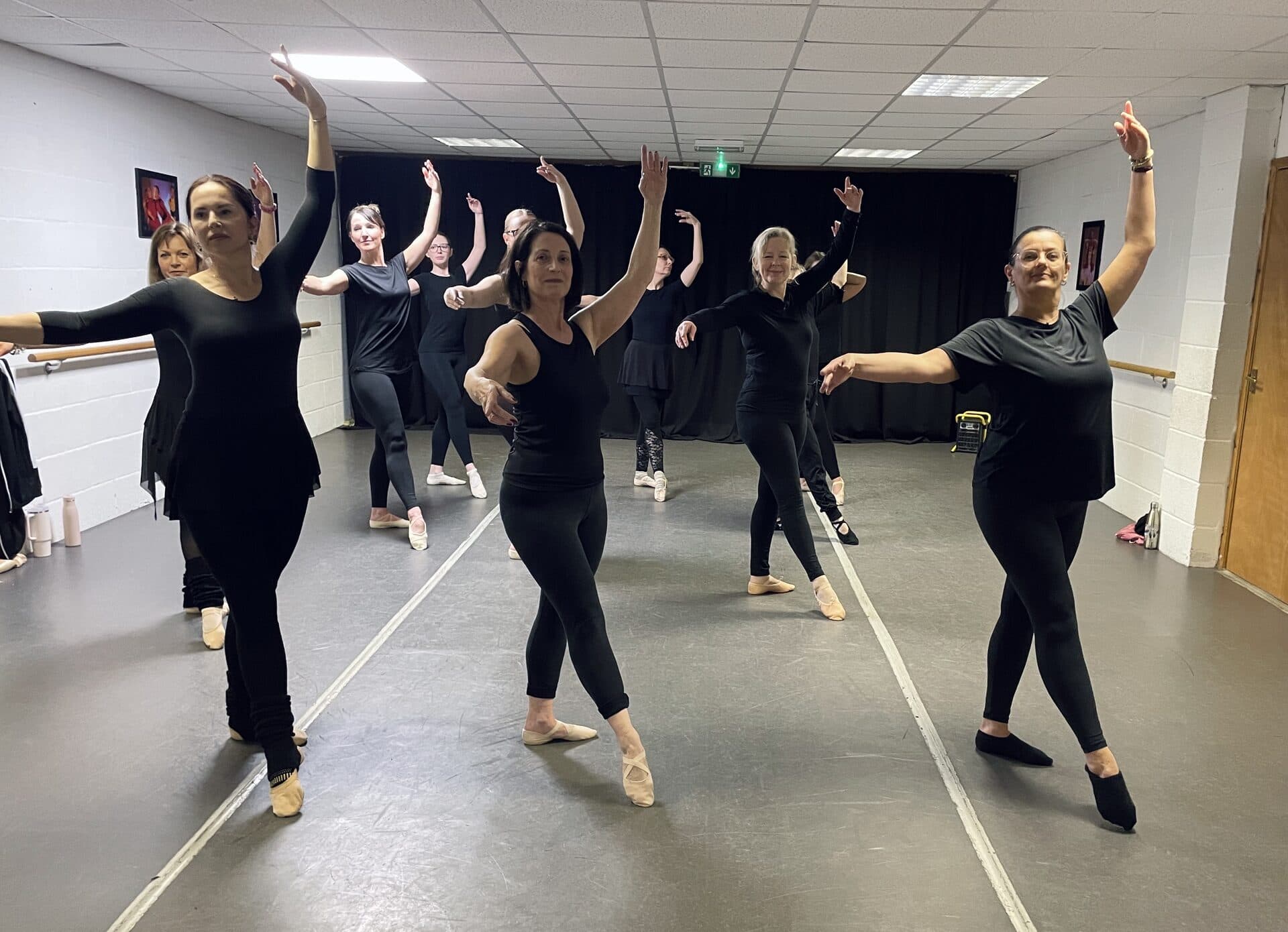 Adult dance class at JA Performing Arts in Clacton-on-Sea