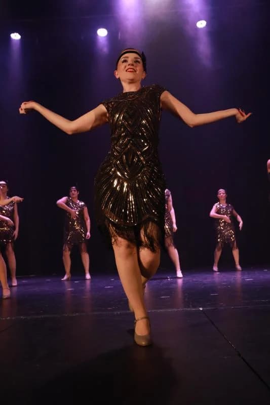 Adult dance class at JA Performing Arts in Clacton-on-Sea