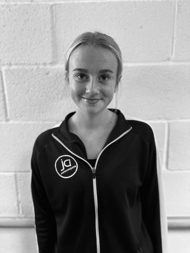 Sophia, teaching assistant at JA Performing Arts